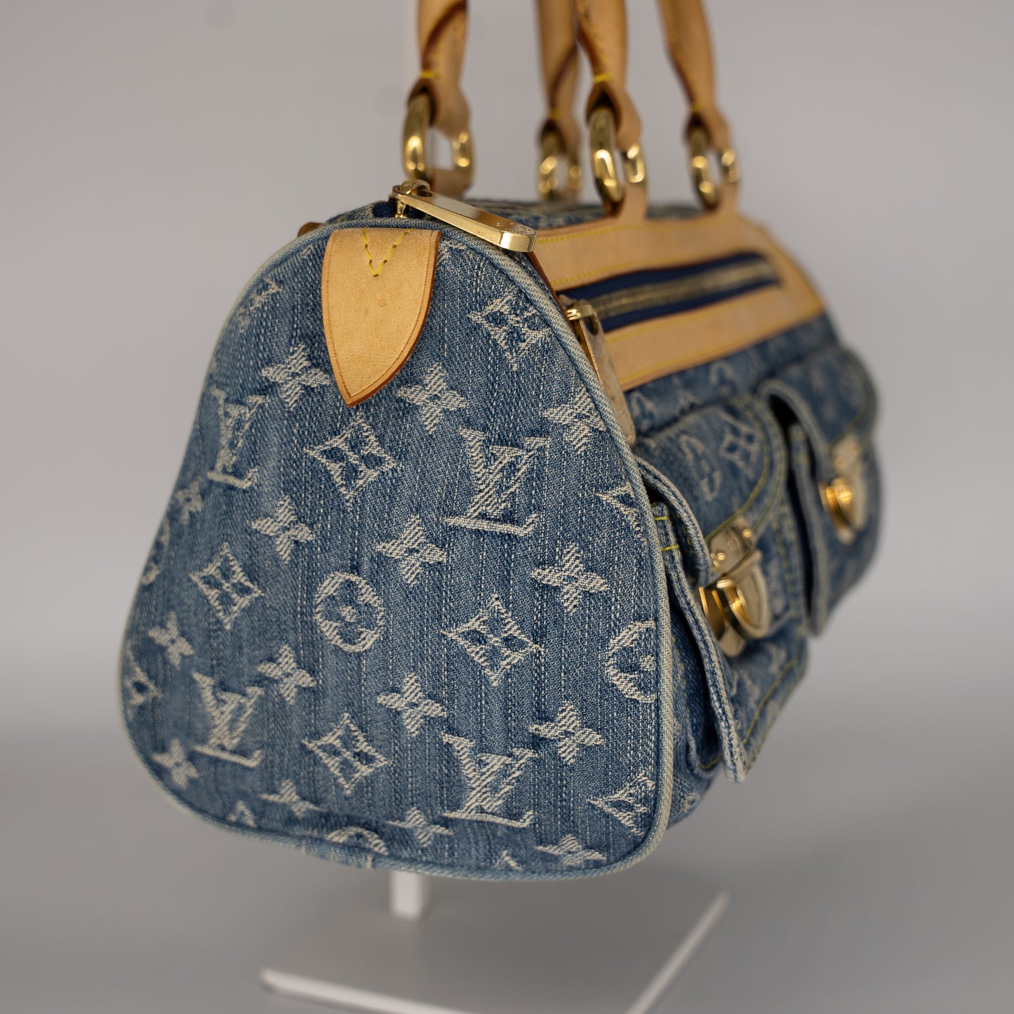 Louis Vuitton Neo Speedy Blue Denim