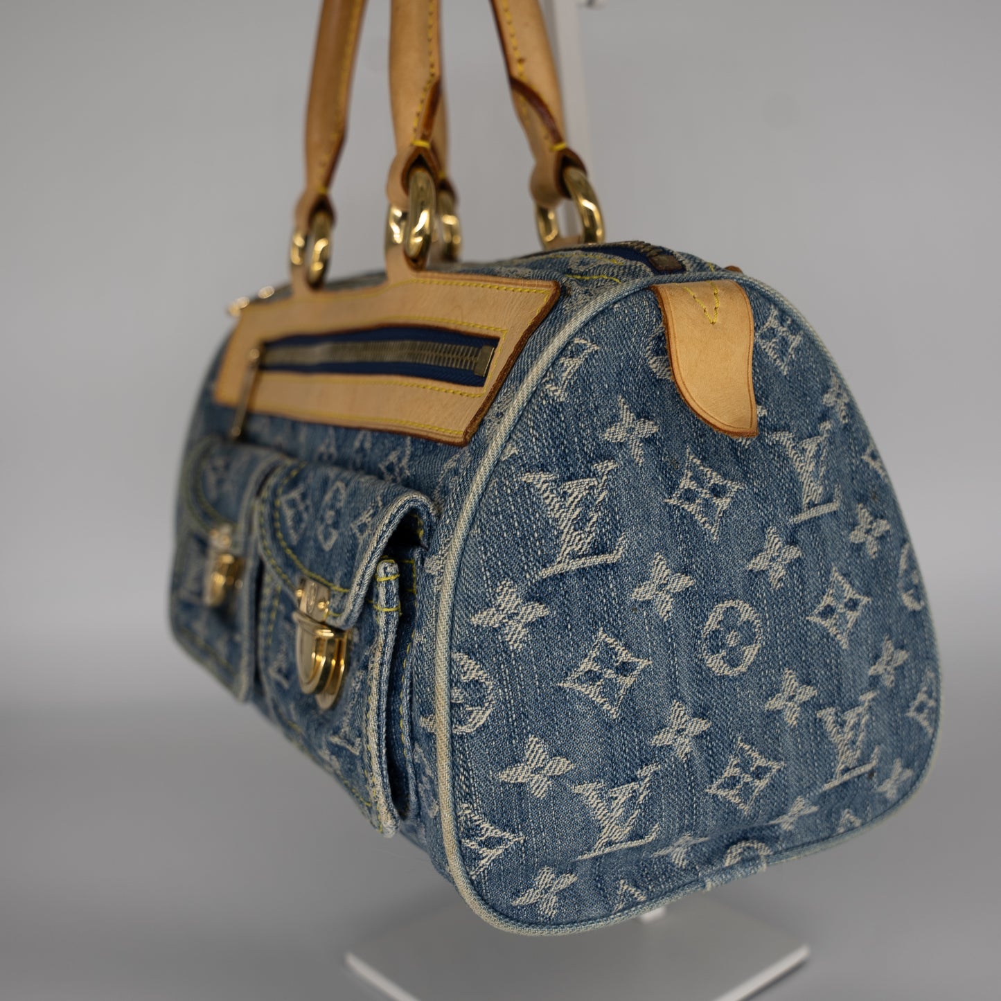 Louis Vuitton Neo Speedy Blue Denim