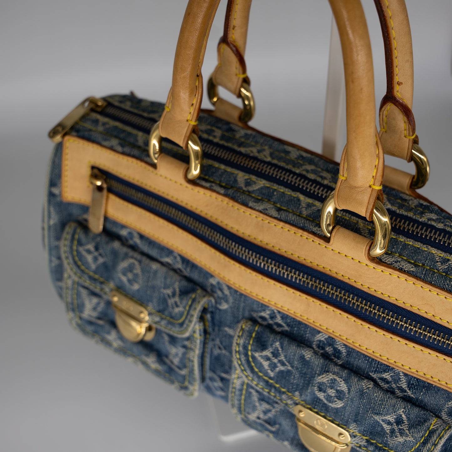 Louis Vuitton Neo Speedy Blue Denim