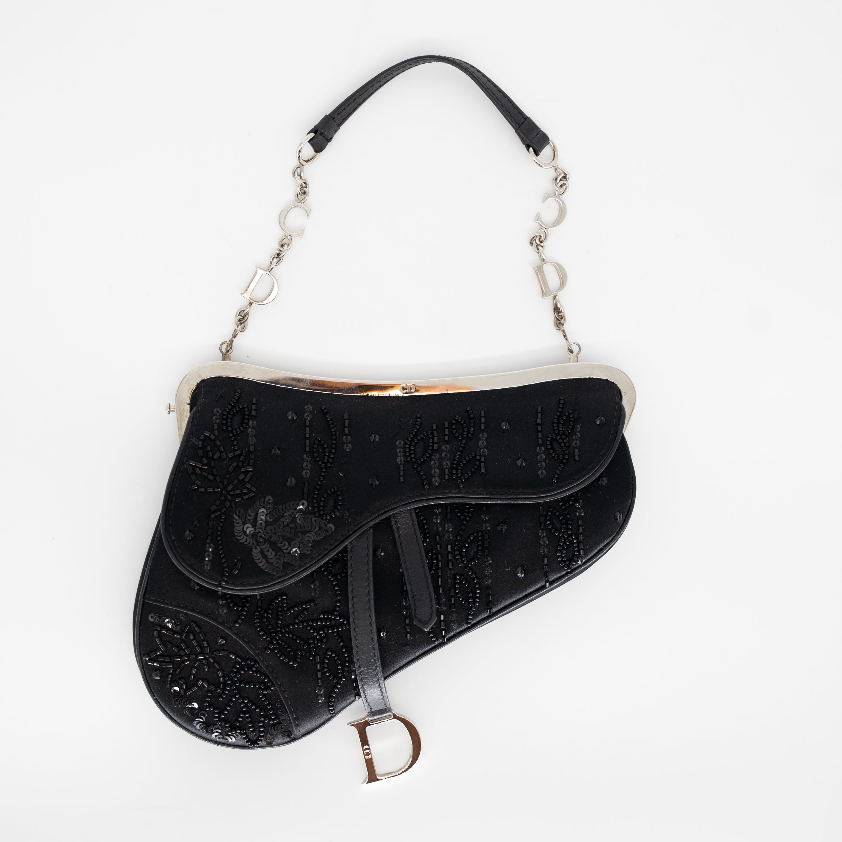 Authentic Vintage Christian Dior Limited Edition Studded ampEmbroidered  Saddle Bag  eBay