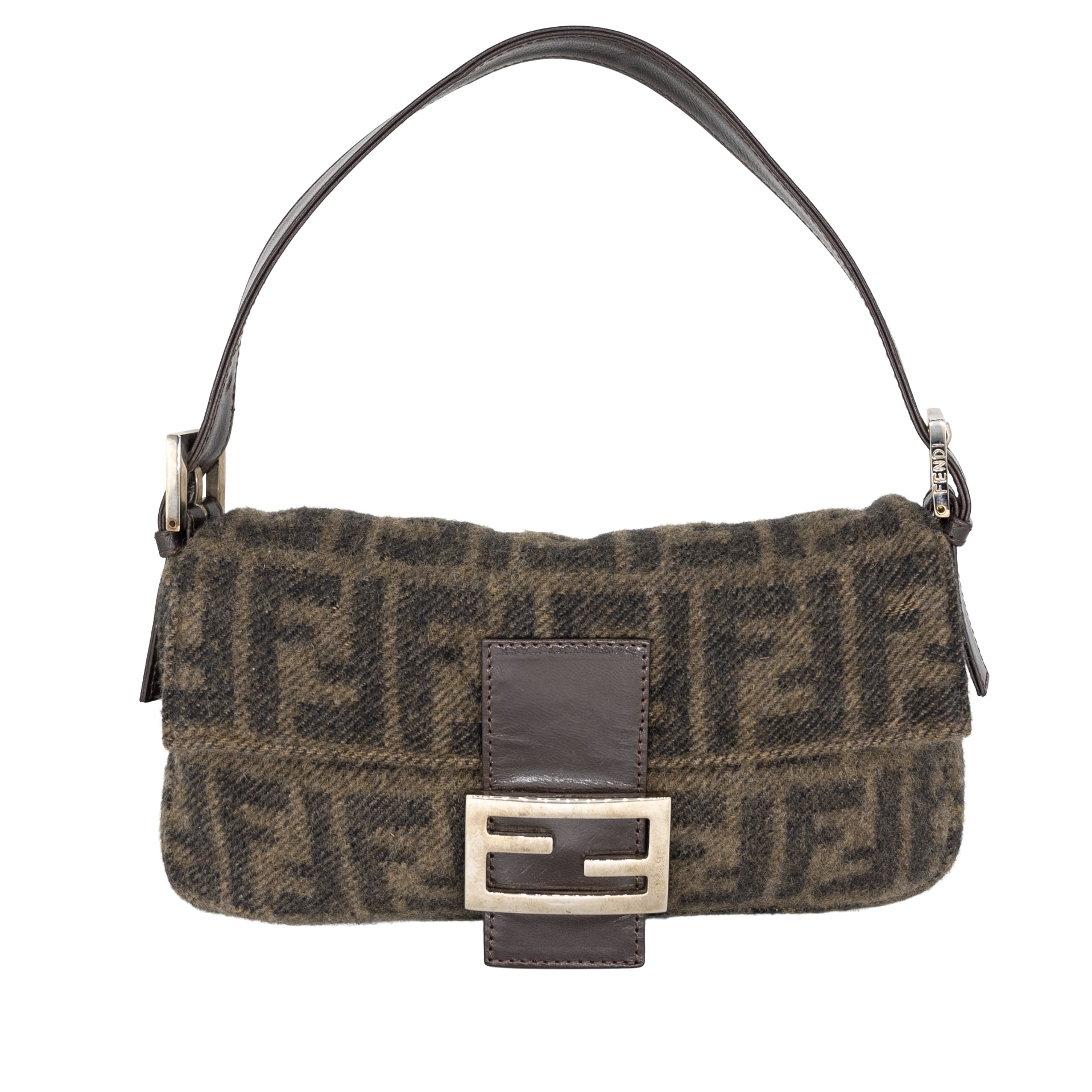 Fendi wool baguette Clearance